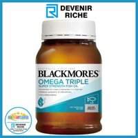 Viên Dầu Cá hàm lượng cao Blackmores Omega Triple Super Strength Fish Oil của Úc