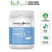 Viên Dầu Cá Healthy Care Fish Oil Omega 3 (1000Mg) 400 Viên Chính Hãng