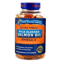 Viên dầu cá hồi omega 3 alaska Salmon Oil 1000mg 210 viên Mỹ