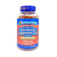 Viên dầu cá hồi Pure Alaska Omega-3 Wild Salmon Oil 1000mg
