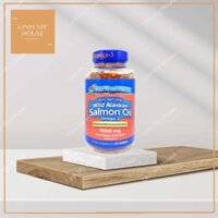 Viên dầu cá hồi Pure Alaska Omega 3 Wild Salmon Oil 1,000MG 210 viên