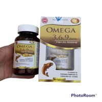 Viên dầu cá Omega 3 6  9 fish oil - Hộp 60 viên