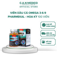 Viên dầu cá Omega 3-6-9  Pharmekal - HOA KỲ 100 VIÊN
