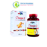 Viên dầu cá Omega 3 Fish oil MDP bổ não, tốt tim mạch, da, mắt, tăng thị lực, trí nhớ [Mediphar]