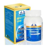 Viên Dầu Cá Omega 3 Fish Oil AuGoldHealth chiết xuất từ dầu cá dầu omega-3, có nhiều tác dụng trong việc bảo vệ và cải thiện sức khỏe - hộp 100 viên