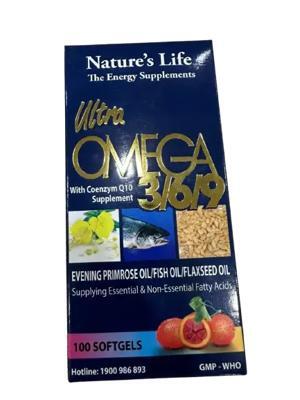 Viên dầu cá Omega 3.6.9 ALASKA 100 viên