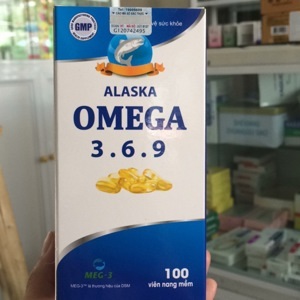Viên dầu cá Omega 3.6.9 ALASKA 100 viên