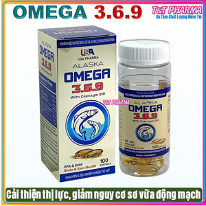 Viên dầu cá Omega 3.6.9 ALASKA 100 viên