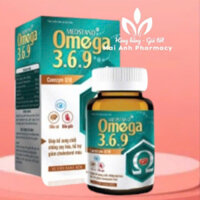 Viên dầu cá Omega 3,6,9 kết hợp dầu gấc hỗ trợ cho đôi mắt sáng, trái tim khỏe