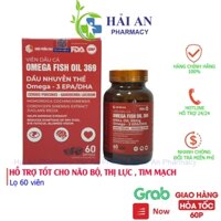 Viên dầu cá Omega Fish Oil 369 hỗ trợ tốt cho não bộ, thị lực, hỗ trợ tốt cho sức khoẻ tim mạch