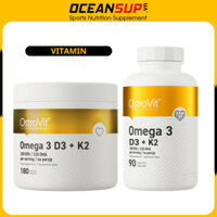 Viên Dầu Cá OstroVit Omega 3 D3 + K2 - Mọi Dưỡng Chất Cho 1 Cơ Thể Khỏe Mạnh