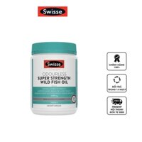 Viên dầu cá Swisse Odourless Super Strength Wild Fish Oil 2000mg