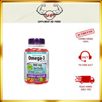 Viên dầu cá Webber Naturals Triple Strength Omega-3 with CoQ10 900mg ( 80 viên ) tại Supplement Hải Phòng