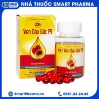 Viên Dầu Gấc PV hỗ trợ giúp làm sáng mắt, giảm khô mắt, mờ mắt, quáng gà (100 viên)