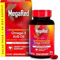 Viên dầu nhuyễn thể MegaRed Extra Strength Omega-3 Krill Oil 500mg