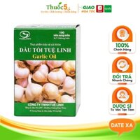 VIÊN DẦU TỎI TUỆ LINH HỖ TRỢ TĂNG SỨC ĐỀ KHÁNG CHO CƠ THỂ HỘP 100 VIÊN