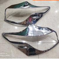 Viền Đèn Pha Hậu Cho Xe Yaris 2019 2020 2021 Mạ Crom Cao Cấp