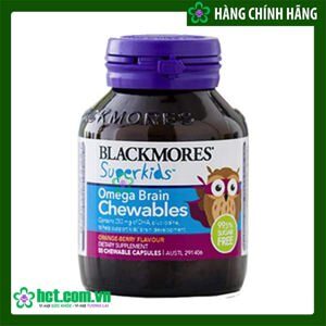 Viên dẻo bổ sung Omega cho trẻ Blackmores Superkids Omega Brain 50 Chewables