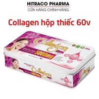 Viên đẹp da Collagen Nano Q10 (hộp thiếc) bổ sung vitamin c, glutathione chống lão hóa da - Hộp 60 viên