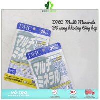 Viên DHC khoáng tổng hợp Multi Minerals Nhật bản 30 ngày