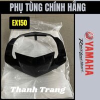 Viền đồng hồ, mão ốp đầu Exciter 150 (2015-2018) đen bóng [CHÍNH HÃNG YAMAHA]