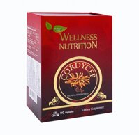 Viên đông trùng hạ thảo Nature Gift Wellness Nutrition Cordyceps 525mg, Chai 90 viên