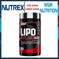 Viên đốt mỡ Lipo 6 Black Ultra Concentrate Nutrex (60 viên) - Đốt mỡ mạnh mẽ, chuyến hóa mỡ trong tập luyện