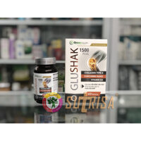 Viên dưỡng khớp GLUSHAK cung cấp Glucosamin, MSM, Sụn Vi Cá Mập, Collagen type II. Hộp 60v, ngày 1-2v.