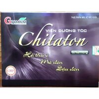 VIÊN DƯỠNG TÓC CHITATON giảm tóc bạc sớm, tóc dễ gãy, rụng tóc.