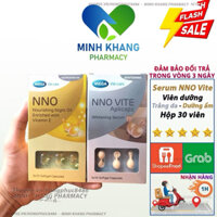 Viên dưỡng trắng da Serum NNO Vite ⚡Chính Hãng⚡ - Trắng sáng da - Mịn da - Cải thiện lão hoá (Hộp 30 viên) Che tên sản p