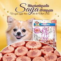 Viên gà nướng mềm Saya bổ sung gan Doggy Man 100g