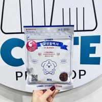 Viên Gà Tây Lamer Petpedia Snack Cho Chó Giảm Stress & Tăng Miễn Dịch (80g)