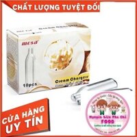 Viên Gas Bình Xịt Kem - Hộp 10 Viên - Thương Hiệu Mosa