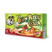 Viên Gia Vị Bún Riêu, Crab Chowder Noodle Seasoning Cubes (126g) - ONG CHA VA