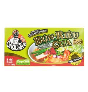 Viên gia vị nấu bún riêu cua Ông Chà Và Gold 6 viên hộp 126g