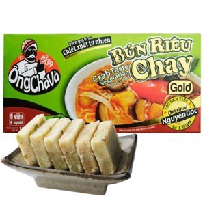 Viên gia vị nấu bún riêu cua Ông Chà Và Gold 6 viên hộp 126g
