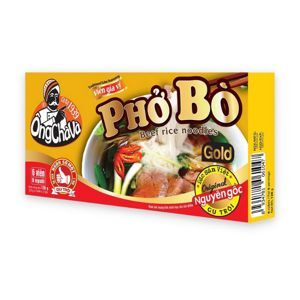 Viên gia vị nấu phở bò Ông Chà Và Gold 6 viên hộp 126g