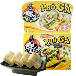 Viên gia vị nấu phở gà Ông Chà Và 4 viên hộp 75g
