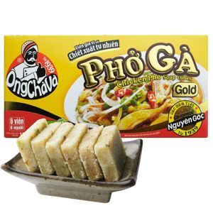 Viên gia vị nấu phở gà Ông Chà Và Gold 6 viên hộp 126g