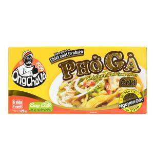 Viên gia vị nấu phở gà Ông Chà Và Gold 6 viên hộp 126g