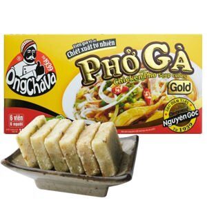 Viên gia vị nấu phở gà Ông Chà Và Gold 6 viên hộp 126g