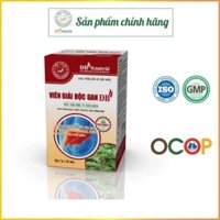 Viên Giải độc gan ĐB - Giúp mát gan, giải độc gan, hạ mỡ máu mỡ gan, Chiết xuất từ Cà gai leo, Giảo cổ lam 7 lá, diệp hạ