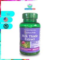 Viên giải độc gan Puritan's Pride Milk Thistle Extract 1000mg 180 viên