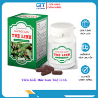 Viên Giải Độc Gan Tuệ Linh - Giúp hạ men gan ,Hỗ trợ viêm gan virus xơ gan ,Tăng cường chức năng gan (Hộp 60 viên)