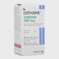 Viên giải phóng có kiểm soát Depakine Chrono 500mg điều trị động kinh (chai 30 viên)