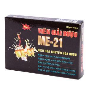 Viên Giải Rượu Me-21 4 Viên