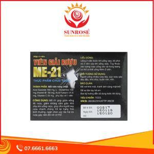 Viên Giải Rượu Me-21 4 Viên