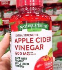 Viên Giảm Cân Giấm Táo Hữu Cơ Nature's Truth Apple Cider Vinegar 1200mg  (MỸ)