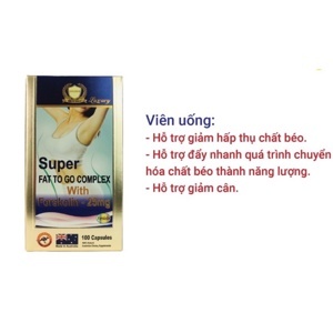 Viên giảm cân Super Fat To Go