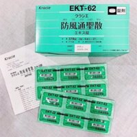 Viên Giảm Cân Tiêu Mỡ Nhanh Kracie EKT62 Của Nhật Bản